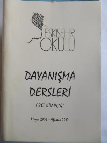 Eskişehir Okulu Dayanışma Dersleri Özet Kitapçığı