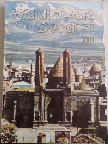 Vakıflar Dergisi XVIII