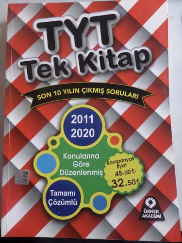 TYT Tek Kitap Son 10 Yılın Çıkmış Soruları