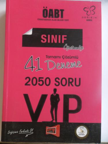 ÖABT Sınıf Öğretmenliği Tamamı Çözümlü 41 Deneme
