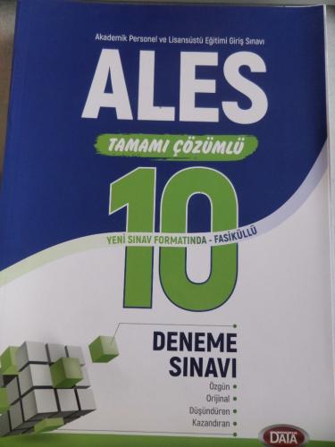 Ales Tamamı Çözümlü 10 Deneme Sınavı