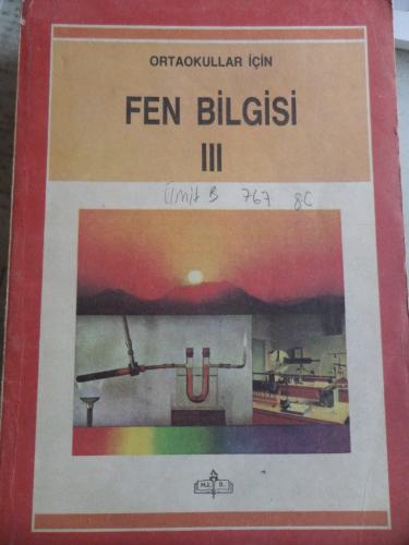 Fen Bilgisi III Hasan Özer