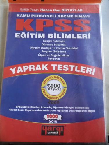 KPSS Eğitim Bilimleri Yaprak Testleri