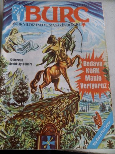 Burç Aylık Yıldız Falı ve Magazin Dergisi 1980 / 12