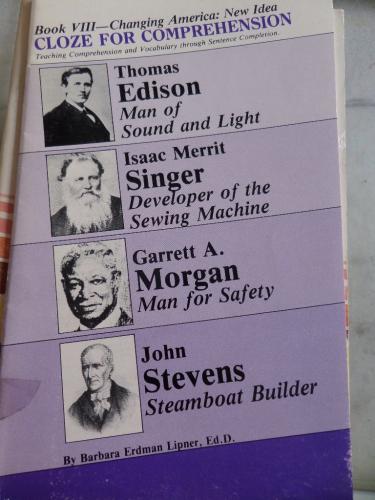 Book VIII Cloze For Comprehension