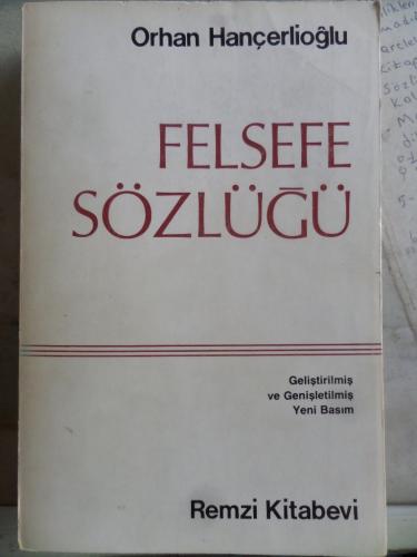 Felsefe Sözlüğü Orhan Hançerlioğlu