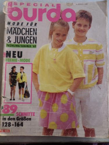 Burda Dergisi 1989 / 1