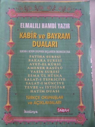 Kabir ve Bayram Duaları Elmalılı Hamdi Yazır