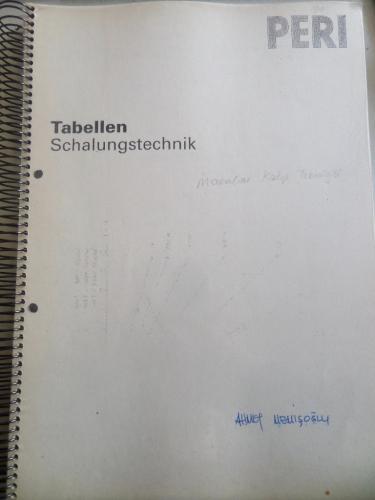 Tabellen Schalungstechnik