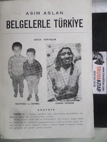 Belgelerle Türkiye Asım Aslan