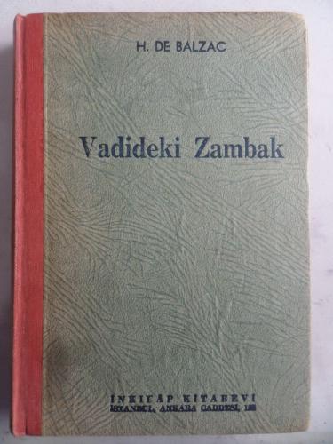 Vadideki Zambak Honore De Balzac