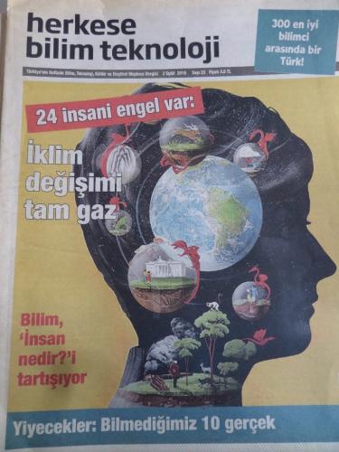 Herkese Bilim Teknoloji 2 Eylül 2016 Sayı 23 - 24 İnsani Engel Var