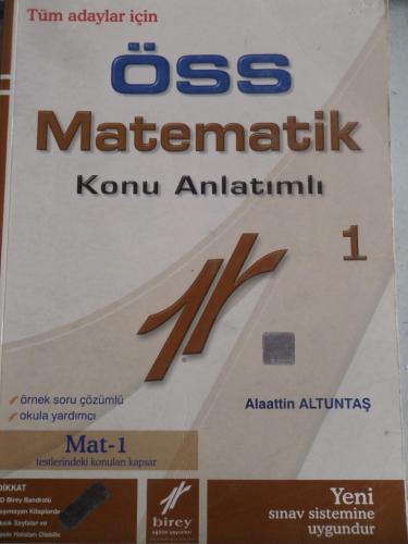 ÖSS Matematik 1 Konu Anlatımlı
