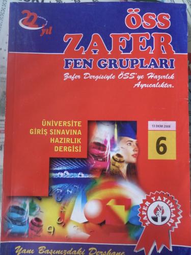 ÖSS Zafer Fen Grupları Üniversite Giriş Sınavına Hazırlık Dergisi Sayı