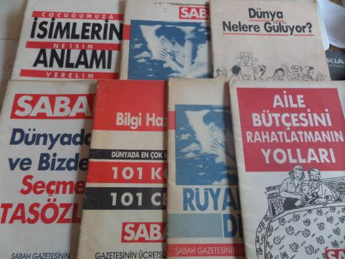 Sabah Kültür ve Sanat Kitapları / 6 Adet