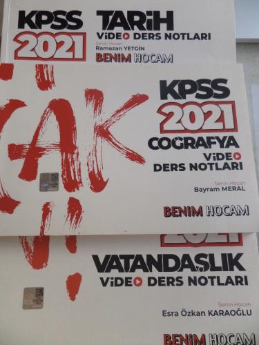 KPSS Ders Notları / 3 Adet
