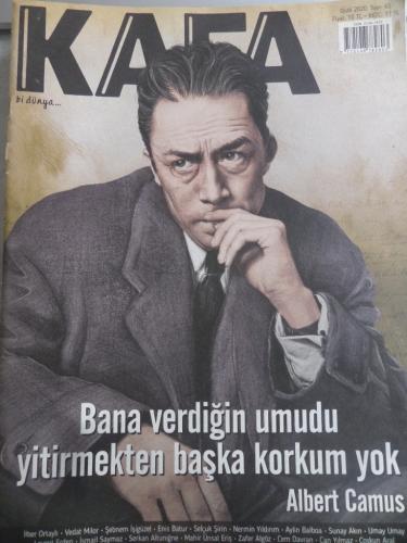 Kafa Dergisi 2020 / 65 - Albert Camus (Posteri İle Birlikte)