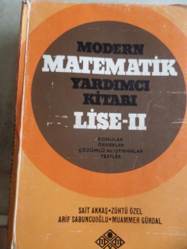 Modern Matematik Yardımcı Kitabı Lise II Sait Akkaş