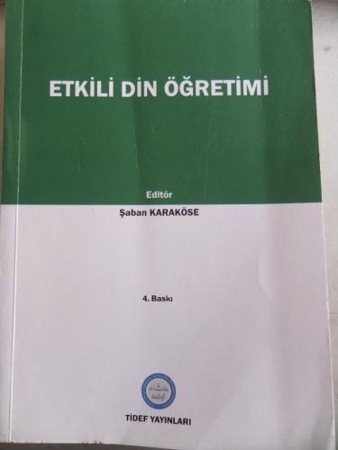Etkili Din Öğretimi Şaban Karaköse