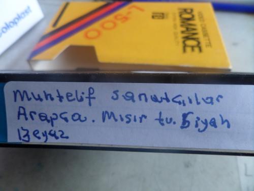 Muhtelif Sanatçılar Arapça Mısır TV Siyah Beyaz / Beta Kaset