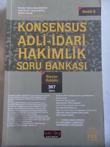 Konsensus Adli İdari Hakimlik Soru Bankası Borçlar Hukuku Ahmet Nohutç