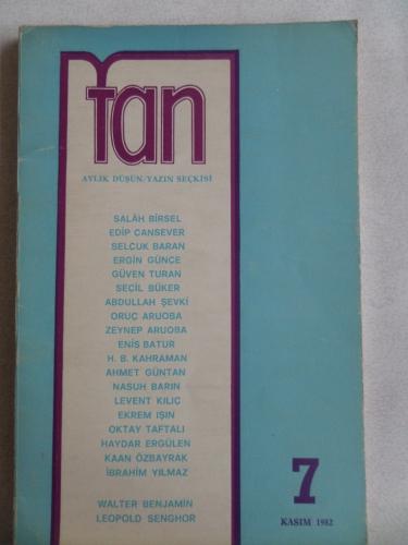 Tan Aylık Düşün / Yazın Seçkisi 1982 / 7