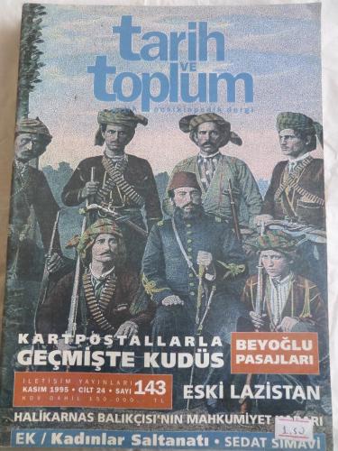 Tarih ve Toplum Aylık Ansiklopedik Dergi 1995 / 143
