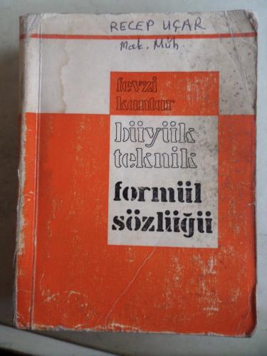 Büyük Teknik Formül Sözlüğü