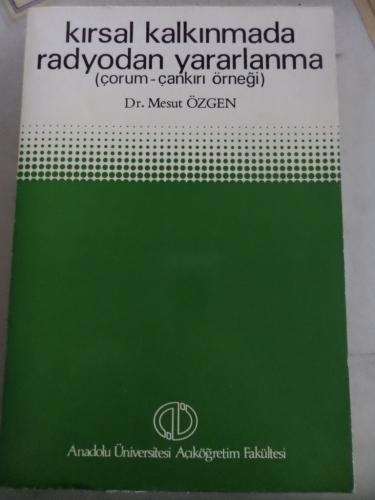 Kırsal Kalkınmada Radyodan Yararlanma