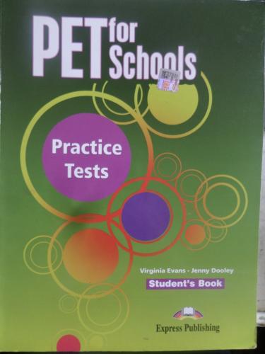 Pet For Schools Practice Tests Student's Book Virginia Evans