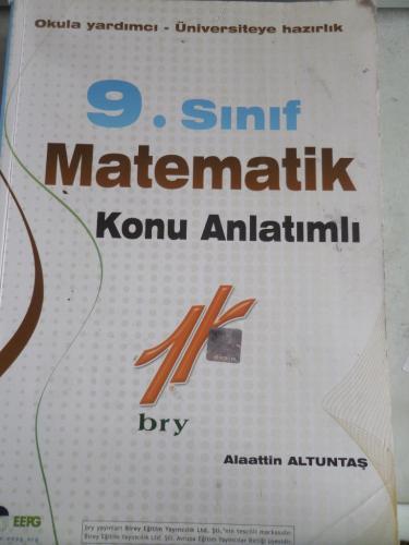 9. Sınıf Matematik Konu Anlatımlı