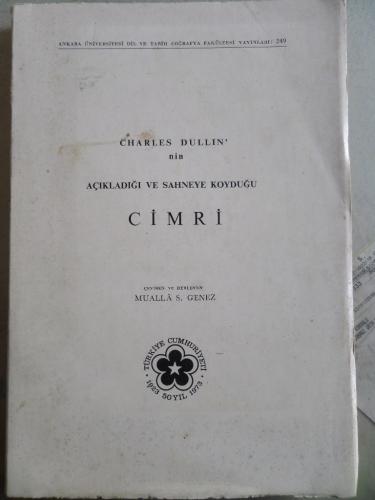 Charles Dullin'nin Açıkladığı ve Sahneye Koyduğu Cimri