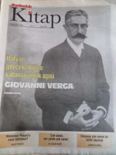 Aydınlık Gazetesi Kitap Eki 8 Eylül 2017 Sayı 274 - İtalyan Gerçekçiliğine Vatanseverlik Aşısı Giovanni Verga