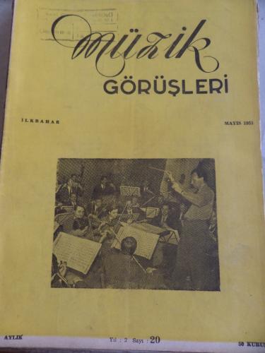 Müzik Görüşleri 1951 / 20