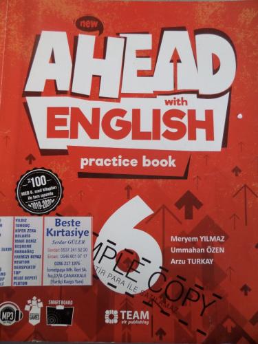 Ahead With English 6 Practice Book Meryem Yılmaz