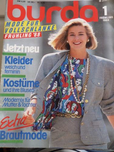 Burda Dergisi 1988 / 1
