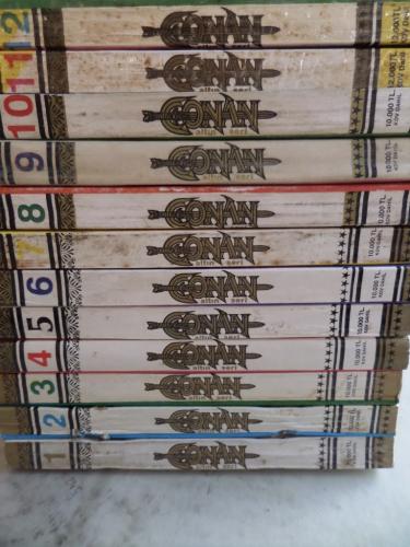 CONAN Altın Seri Kolleksiyon Dizisi 1-12 / İlk Seri ( 12 Adet ) CONAN Altın Seri Kolleksiyon Dizisi 1-12 / İlk Seri ( 12 Adet )