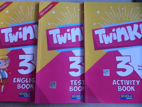 Twinkle 3 English Book + Activity Book + Test Book Hilal Saygılı