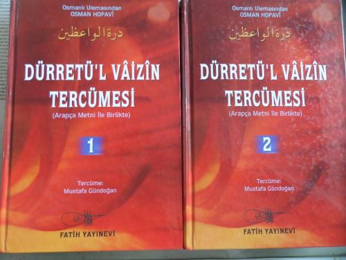 Dürretü'l Vaizin Tercümesi 1-2