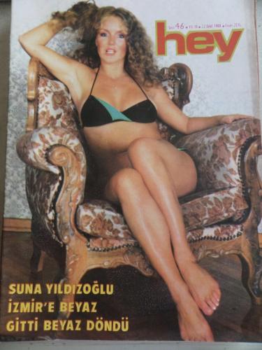 Hey Dergisi 1980 / 46 Kapak Suna Yıldızoğlu