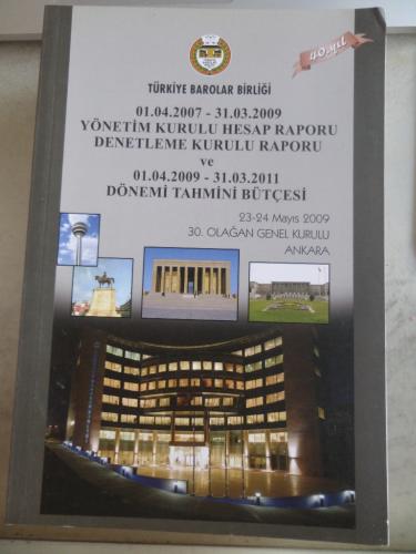 Yönetim Kurulu Hesap Raporu Denetleme Kurulu Raporu ve 01.04.2009 - 31