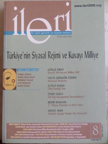 İleri İki Aylık Gençlik Ve Siyaset Dergisi 2002 / 8