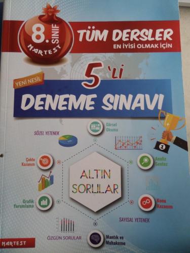 8. Sınıf Tüm Dersler 5'li Deneme Sınavı