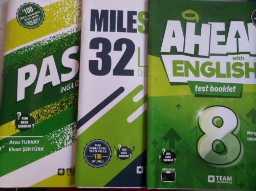 8. Sınıf İngilizce Hazırlık Kitapları / 3 Adet