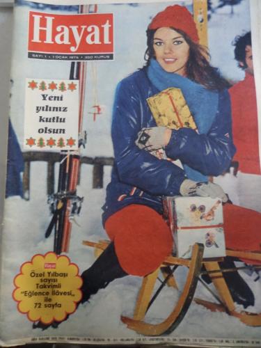 Hayat Dergisi 1974 / Sayı 1 - 1 Ocak