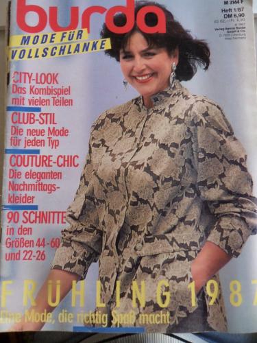 Burda Dergisi 1987 / 1