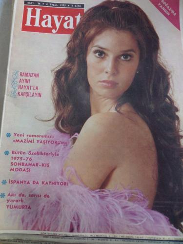 Hayat Dergisi 1975 / Sayı 36 - 4 Eylül