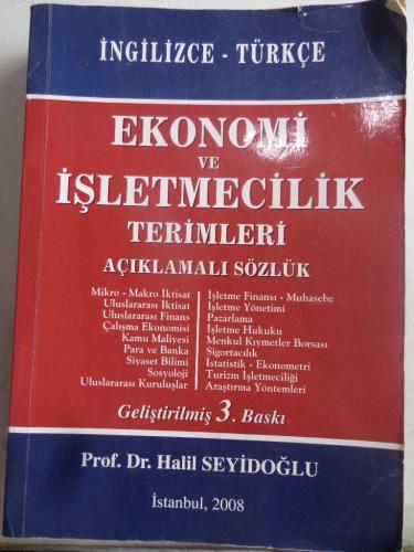 İngilizce - Türkçe Ekonomi ve İşletmecilik Terimleri Açıklamalı Sözlük