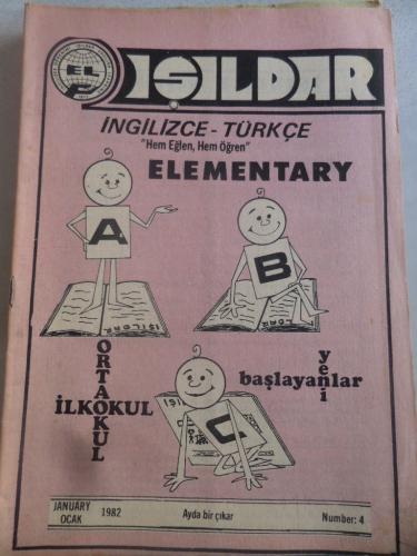 Işıldar İngilizce Türkçe Dergi 1982 / 4
