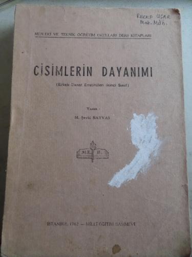 Cisimlerin Dayanımı